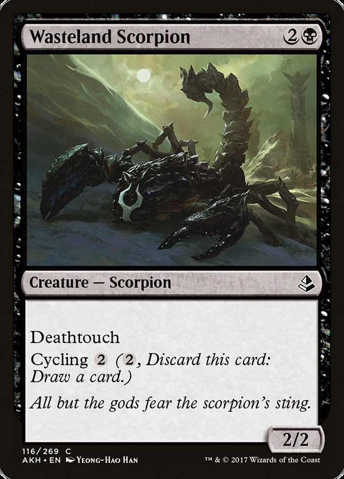 Wasteland Scorpion [Amonkhet] | The CG Realm