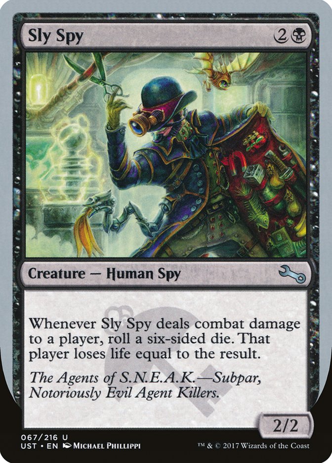 Sly Spy ("Subpar, Notoriously Evil Agent Killers") [Unstable] | The CG Realm