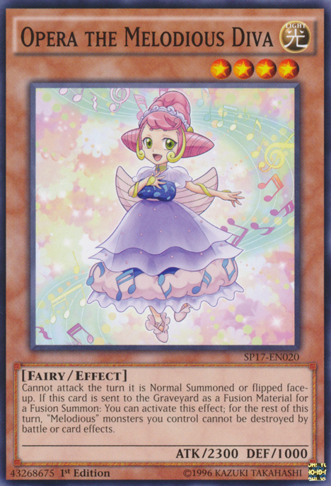 Opera the Melodious Diva [SP17-EN020] Common | The CG Realm