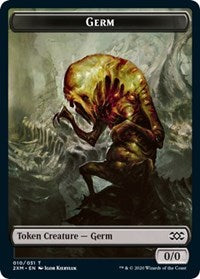 Germ // Human Soldier Double-Sided Token [Double Masters Tokens] | The CG Realm
