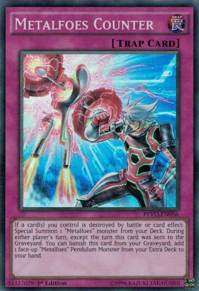 Metalfoes Counter [PEVO-EN056] Super Rare | The CG Realm