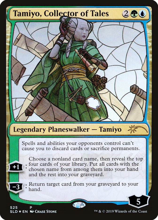 Tamiyo, Collector of Tales (Stained Glass) [Secret Lair Drop Promos] | The CG Realm