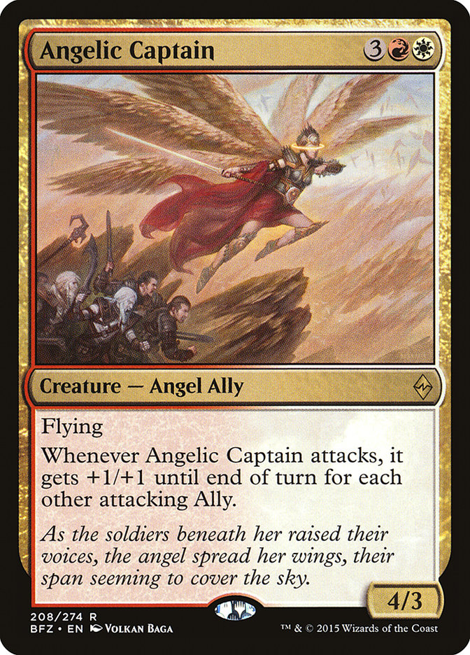 Angelic Captain [Battle for Zendikar] | The CG Realm