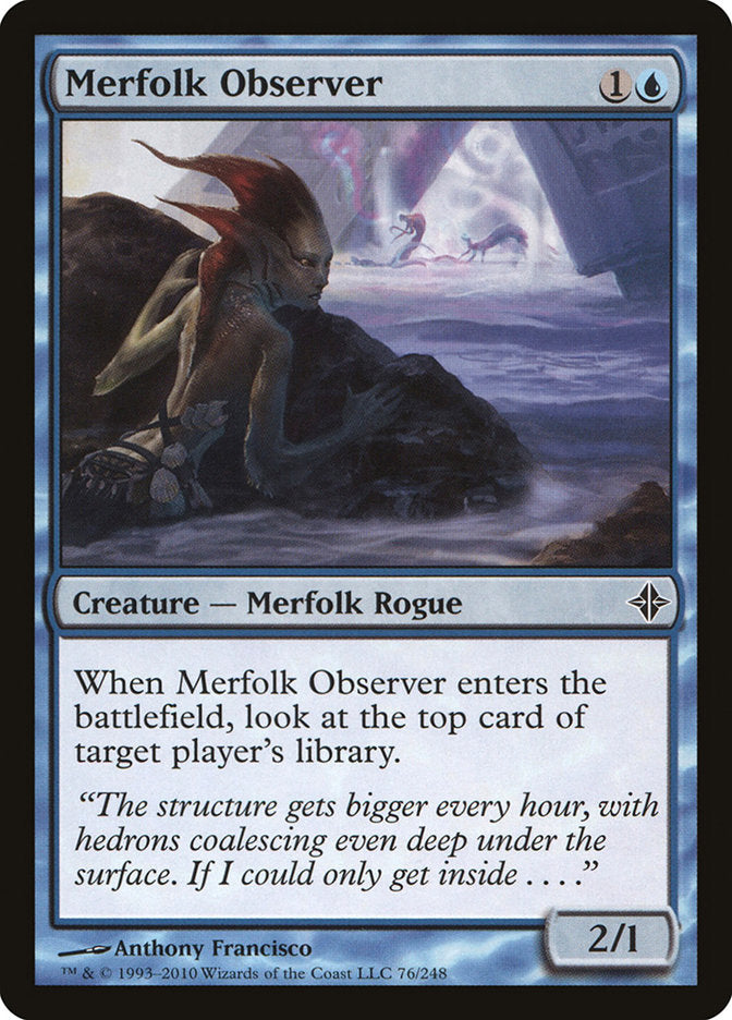 Merfolk Observer [Rise of the Eldrazi] | The CG Realm