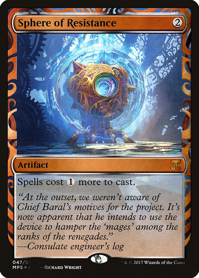 Sphere of Resistance [Kaladesh Inventions] | The CG Realm