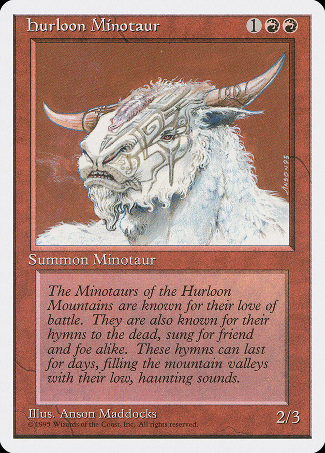 Hurloon Minotaur [Fourth Edition] | The CG Realm