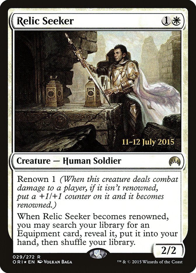 Relic Seeker [Magic Origins Prerelease Promos] | The CG Realm