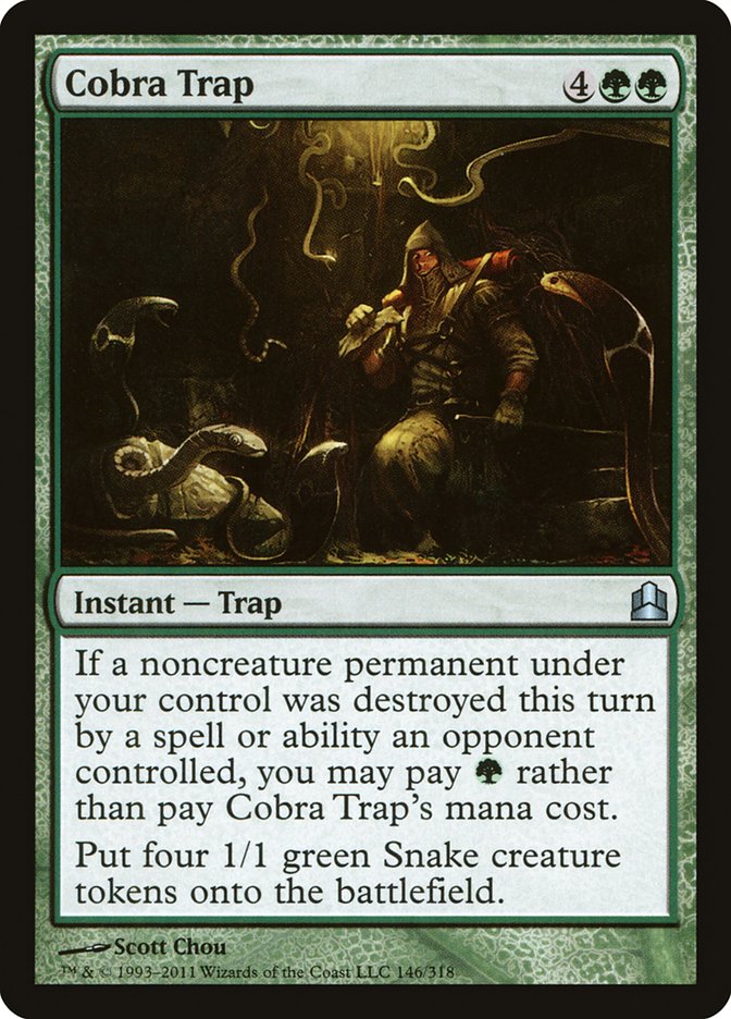 Cobra Trap [Commander 2011] | The CG Realm
