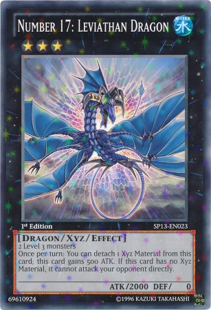 Number 17: Leviathan Dragon [SP13-EN023] Starfoil Rare | The CG Realm