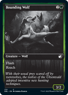 Bounding Wolf [Innistrad: Double Feature] | The CG Realm