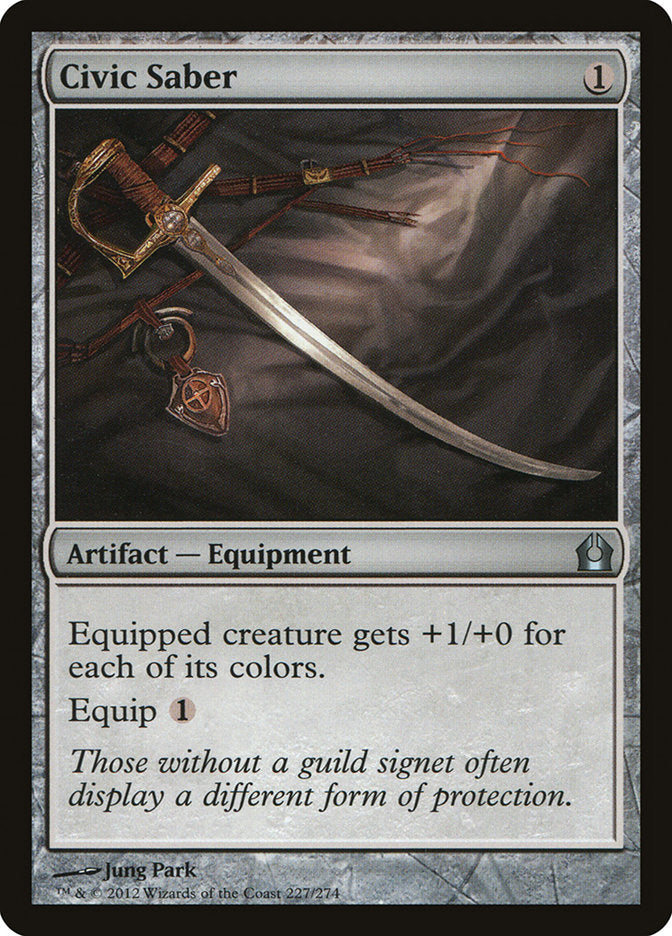 Civic Saber [Return to Ravnica] | The CG Realm