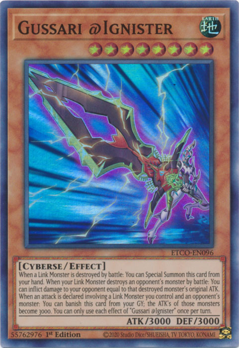 Gussari @Ignister [ETCO-EN096] Super Rare | The CG Realm