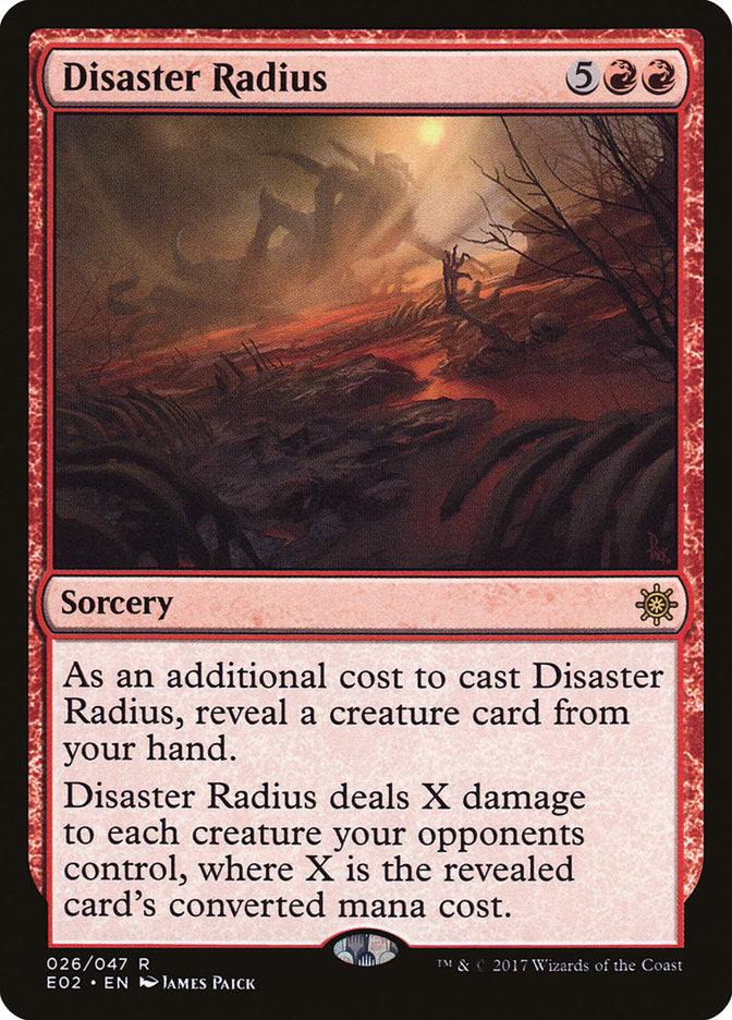 Disaster Radius [Explorers of Ixalan] | The CG Realm