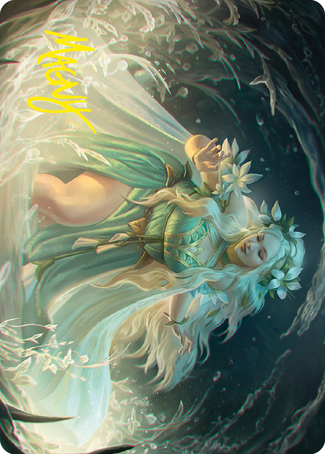 Goldberry, River-Daughter Art Card (Gold-Stamped Signature) [The Lord of the Rings: Tales of Middle-earth Art Series] | The CG Realm