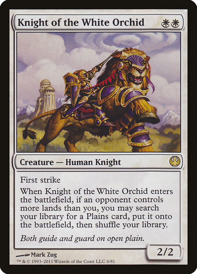 Knight of the White Orchid [Duel Decks: Knights vs. Dragons] | The CG Realm