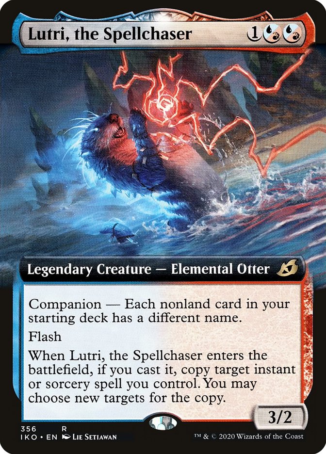 Lutri, the Spellchaser (Extended Art) [Ikoria: Lair of Behemoths] | The CG Realm