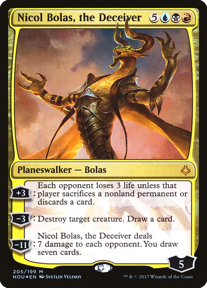 Nicol Bolas, the Deceiver [Hour of Devastation] | The CG Realm