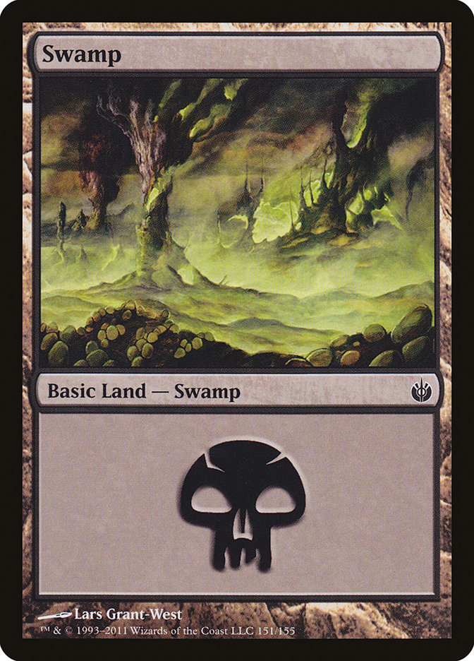 Swamp (151) [Mirrodin Besieged] | The CG Realm