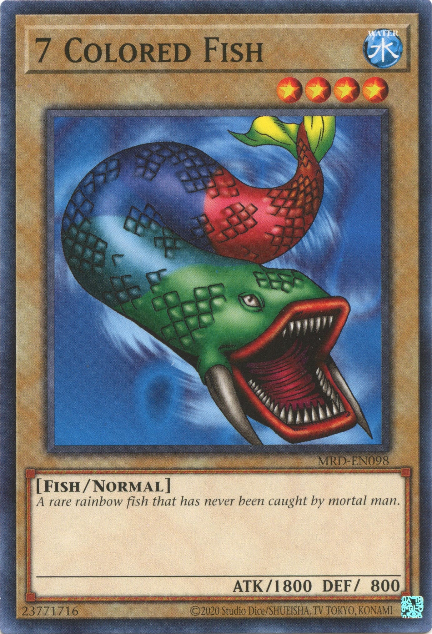 7 Colored Fish (25th Anniversary) [MRD-EN098] Common | The CG Realm