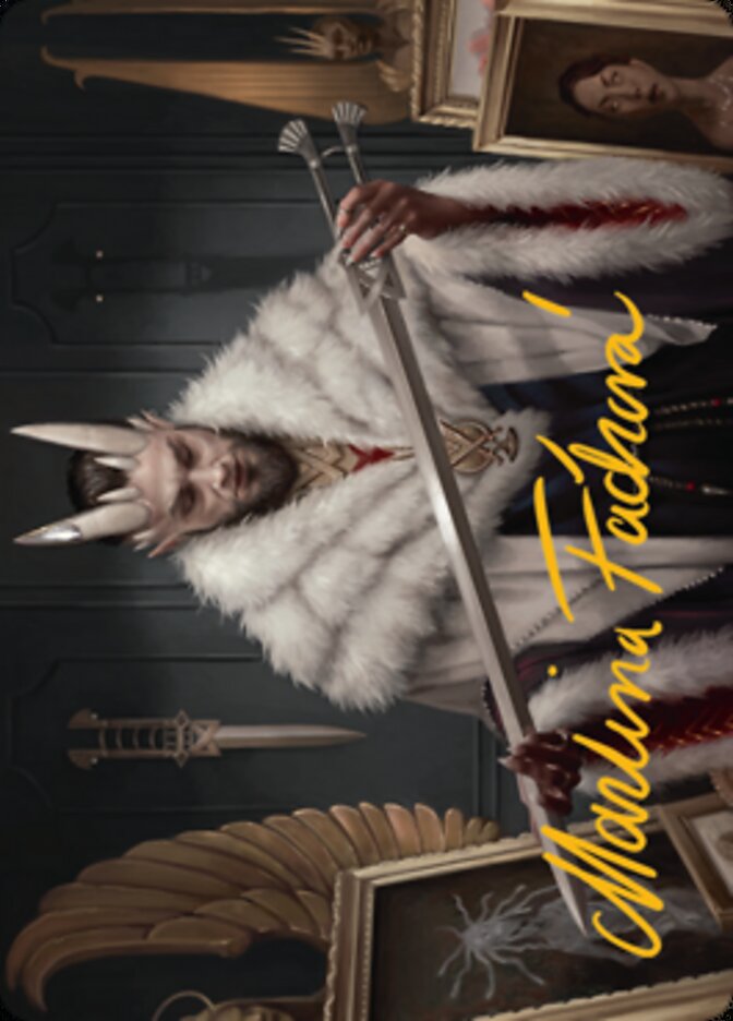 Lord Xander, the Collector Art Card (Gold-Stamped Signature) [Streets of New Capenna Art Series] | The CG Realm