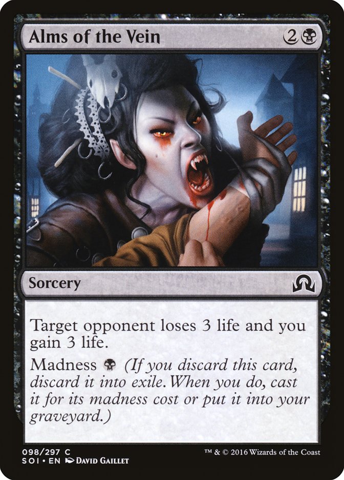 Alms of the Vein [Shadows over Innistrad] | The CG Realm
