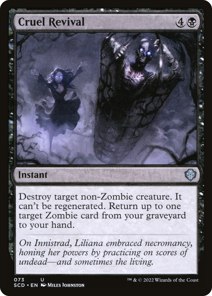 Cruel Revival [Starter Commander Decks] | The CG Realm
