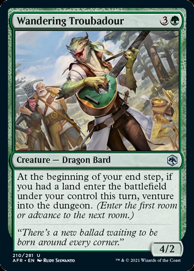 Wandering Troubadour [Dungeons & Dragons: Adventures in the Forgotten Realms] | The CG Realm