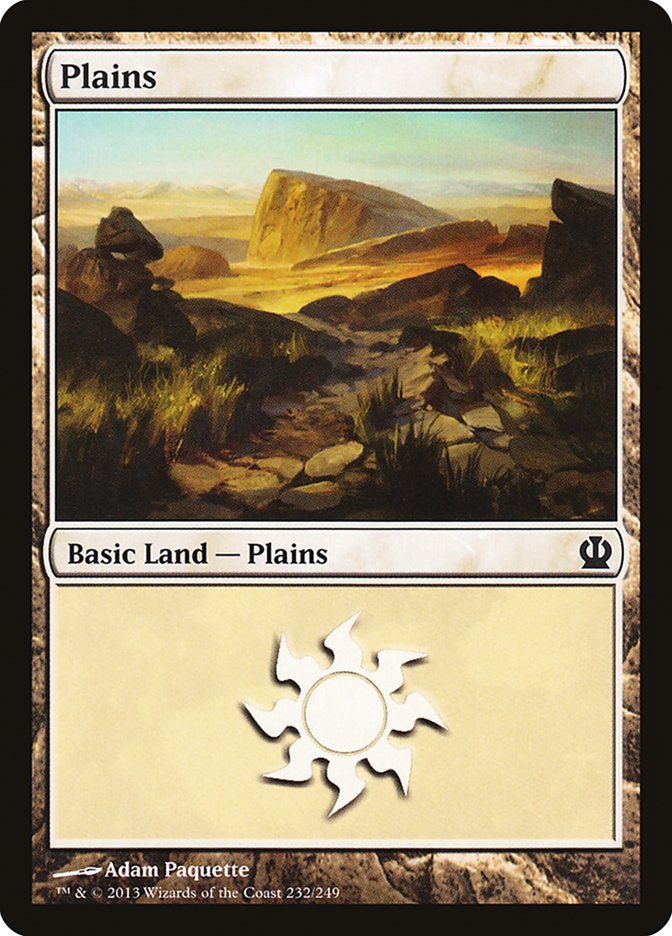 Plains (232) [Theros] | The CG Realm