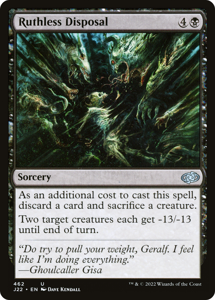 Ruthless Disposal [Jumpstart 2022] | The CG Realm