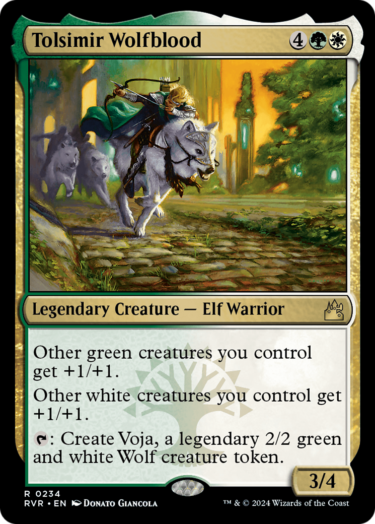 Tolsimir Wolfblood [Ravnica Remastered] | The CG Realm