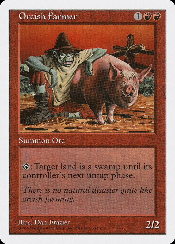 Orcish Farmer [Fifth Edition] | The CG Realm