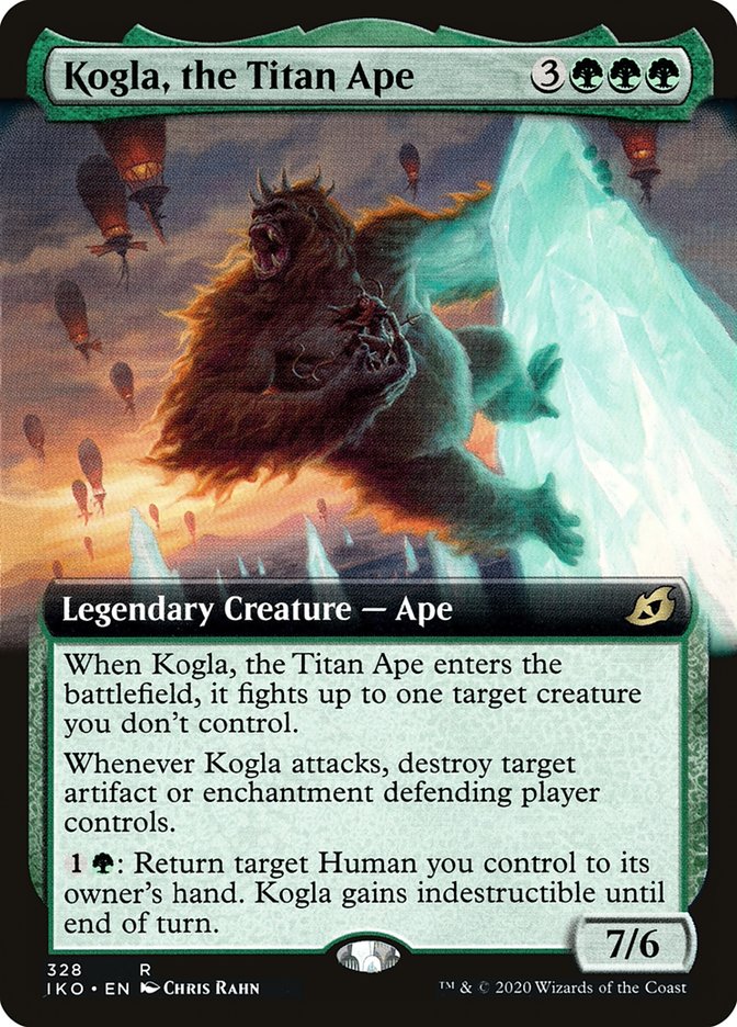 Kogla, the Titan Ape (Extended Art) [Ikoria: Lair of Behemoths] | The CG Realm