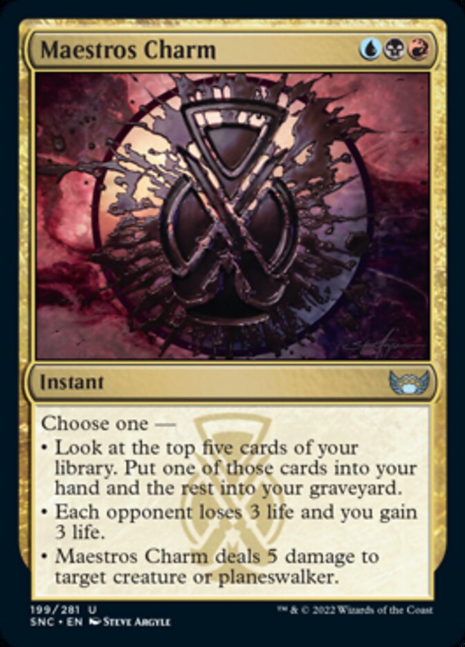 Maestros Charm [Streets of New Capenna] | The CG Realm