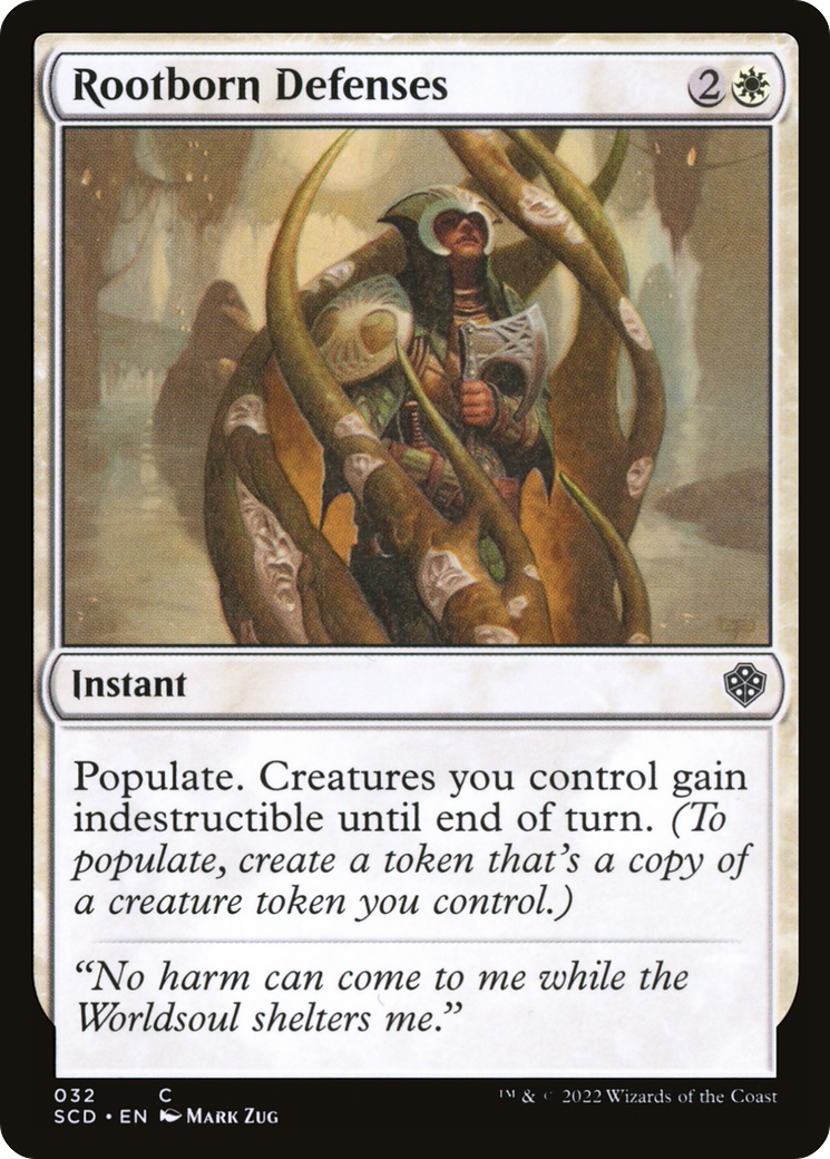 Rootborn Defenses [Starter Commander Decks] | The CG Realm