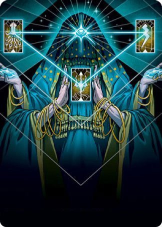 Strategic Planning Art Card [Strixhaven: School of Mages Art Series] | The CG Realm