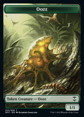 Ooze (025) // Treasure (015) Double-Sided Token [Streets of New Capenna Commander Tokens] | The CG Realm