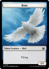 Bird // Kobolds of Kher Keep Double-Sided Token [March of the Machine Commander Tokens] | The CG Realm