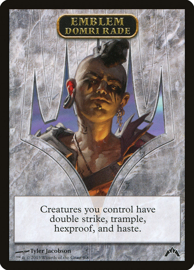 Domri Rade Emblem [Gatecrash Tokens] | The CG Realm