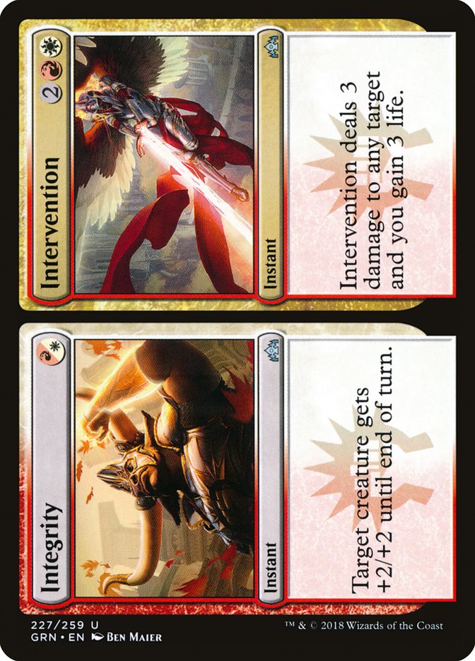 Integrity // Intervention [Guilds of Ravnica] | The CG Realm