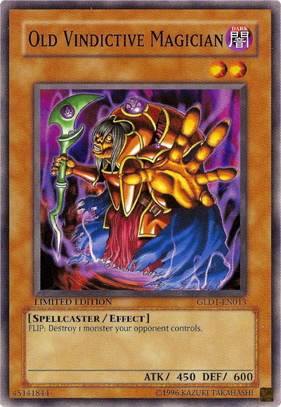 Old Vindictive Magician [GLD1-EN013] Common | The CG Realm