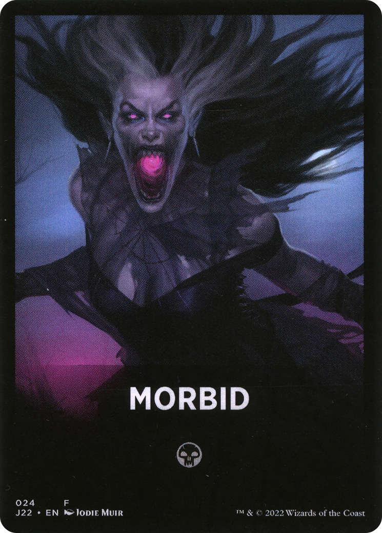 Morbid Theme Card [Jumpstart 2022 Front Cards] | The CG Realm