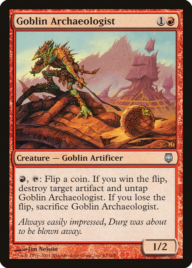 Goblin Archaeologist [Darksteel] | The CG Realm