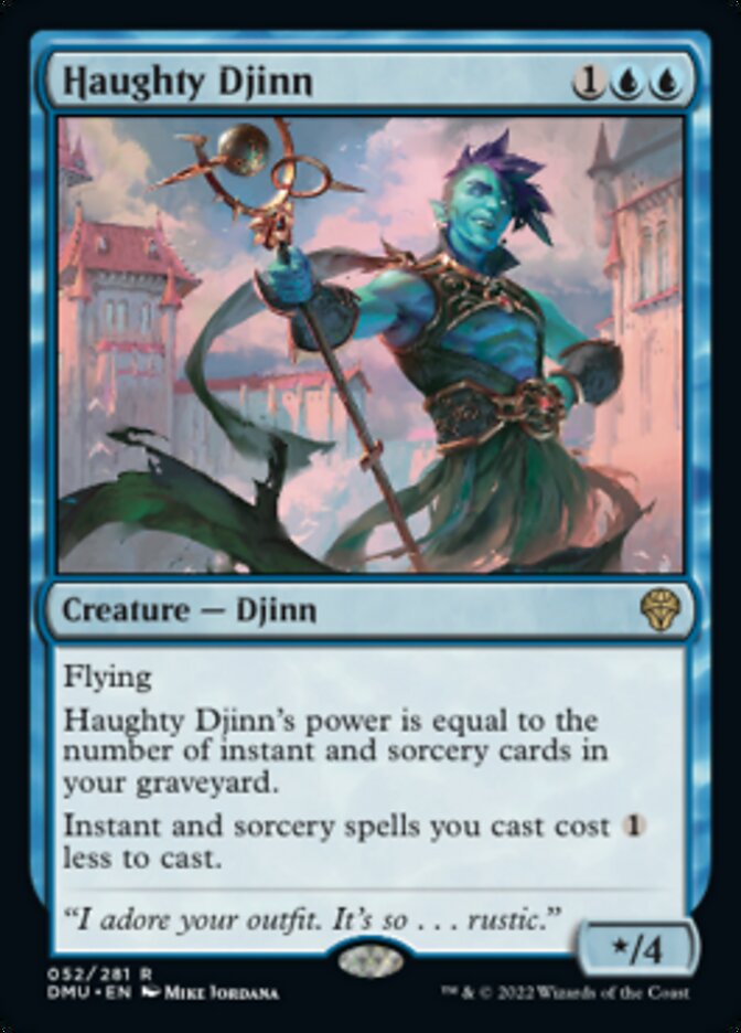 Haughty Djinn [Dominaria United] | The CG Realm