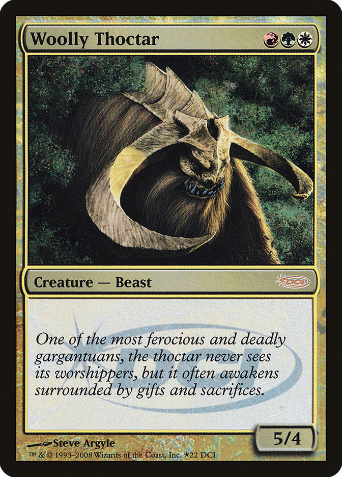 Woolly Thoctar [Wizards Play Network 2008] | The CG Realm