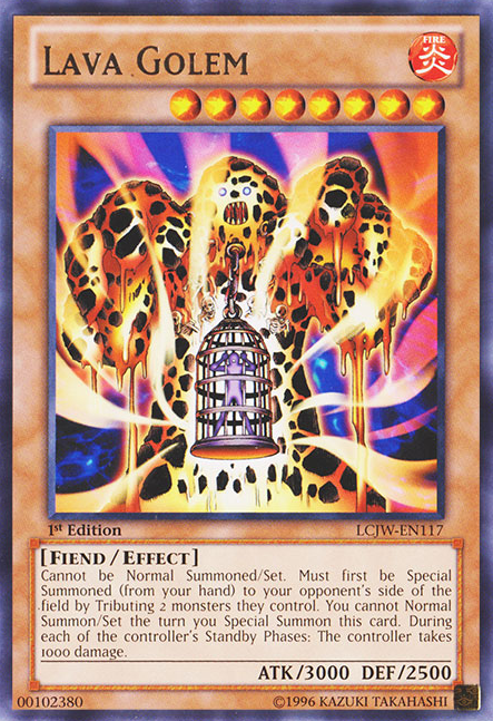 Lava Golem [LCJW-EN117] Rare | The CG Realm