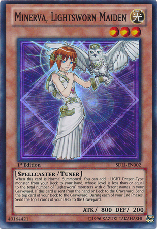 Minerva, Lightsworn Maiden [SDLI-EN002] Super Rare | The CG Realm