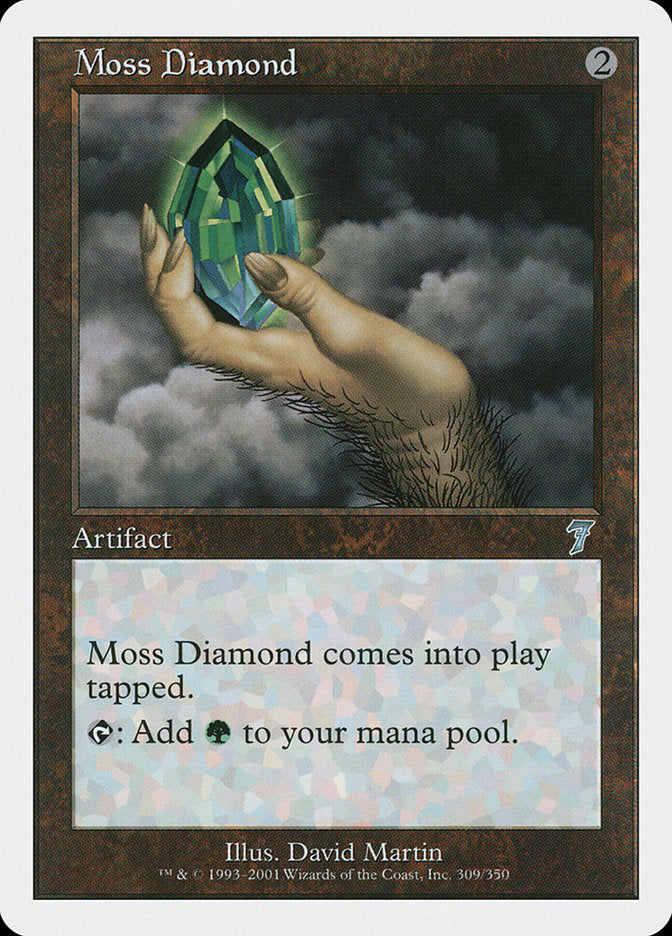 Moss Diamond [Seventh Edition] | The CG Realm