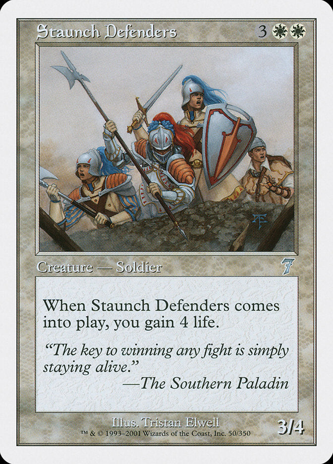 Staunch Defenders [Seventh Edition] | The CG Realm