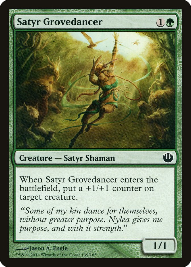 Satyr Grovedancer [Journey into Nyx] | The CG Realm