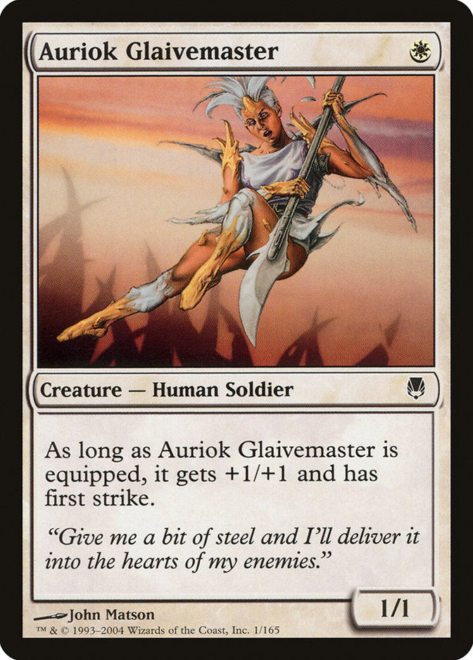 Auriok Glaivemaster [Darksteel] | The CG Realm